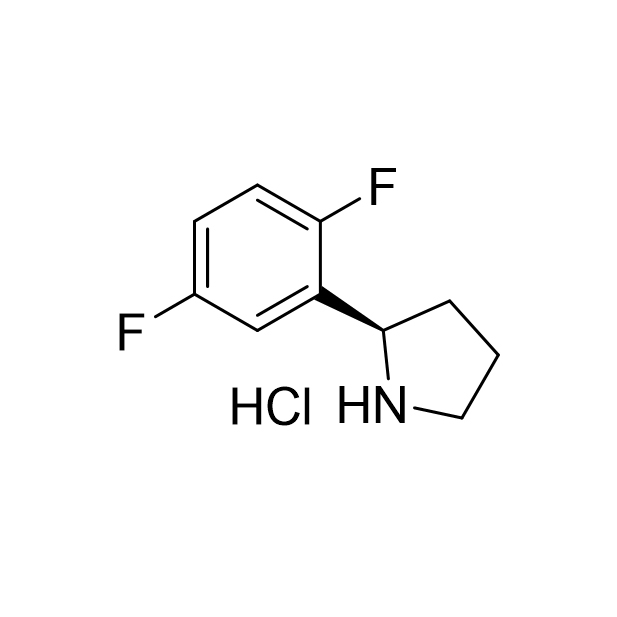 (r)-2-(2,5-Difluorophenyl)pyrrolidine hydrochloride CAS:1218935-60-4