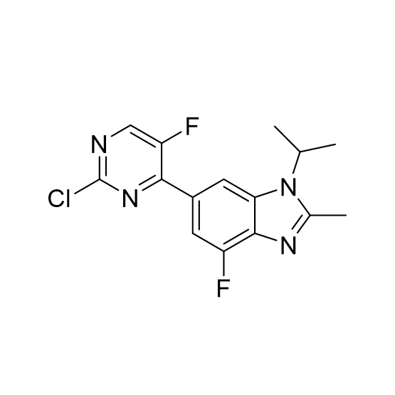 1H-BenziMidazole,6-(2-chloro-5-fluoro-4-pyriMidinyl)-4-fluoro-2-Methyl-1-(1-Methylethyl)-CAS:1231930-42-9