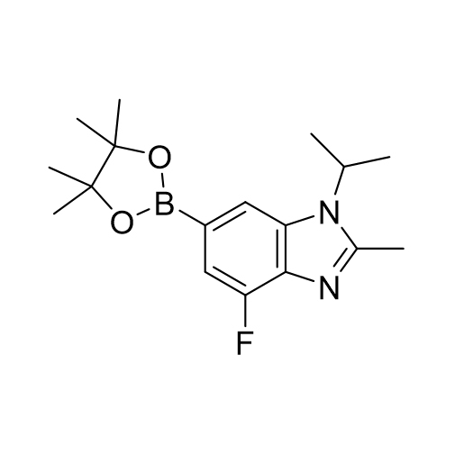 1H-BenziMidazole,4-fluoro-2-Methyl-1-(1-Methylethyl)-6-(4,4,5,5-tetraMethyl-1,3,2-dioxaborolan-2-yl)-CAS:1231930-37-2