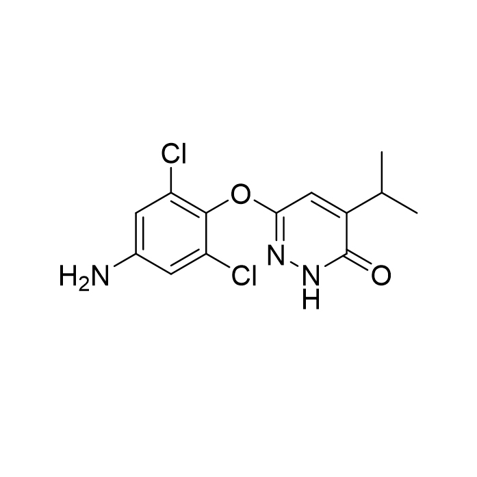 6-(4-amino-2,6-dichlorophenoxy)-4-isopropylpyridazin-3(2H)-one(WXG00197) CAS:920509-28-0